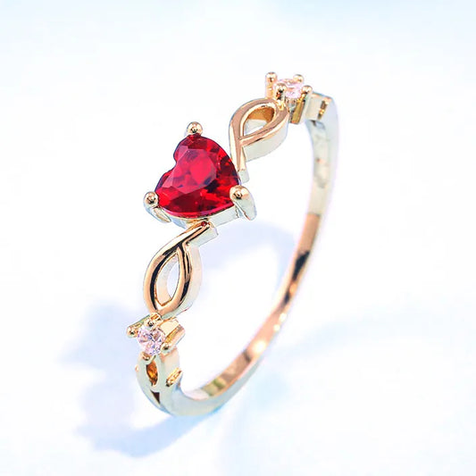 EFLAVOUR™ Simple Heart Ring for Women