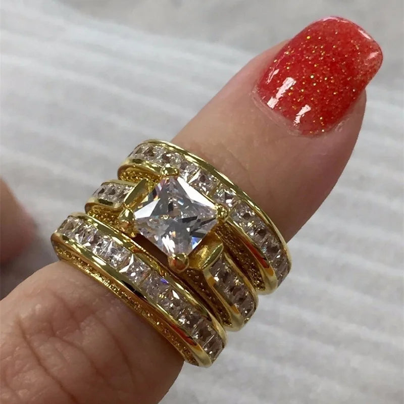 EFLAVOUR™ Stylish Engagement Ring Set for Women