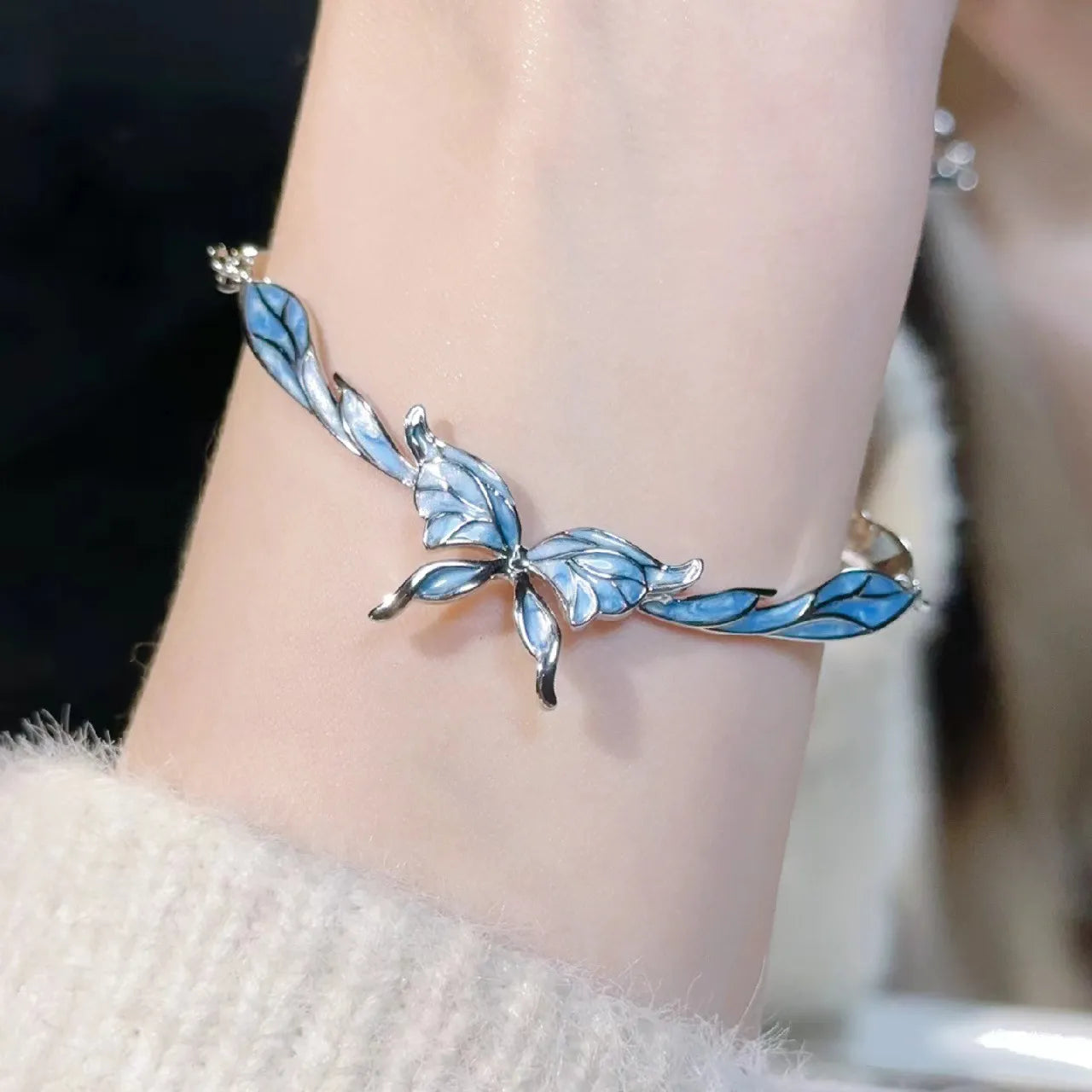 EFLAVOUR™ New Blue Butterfly Bracelet