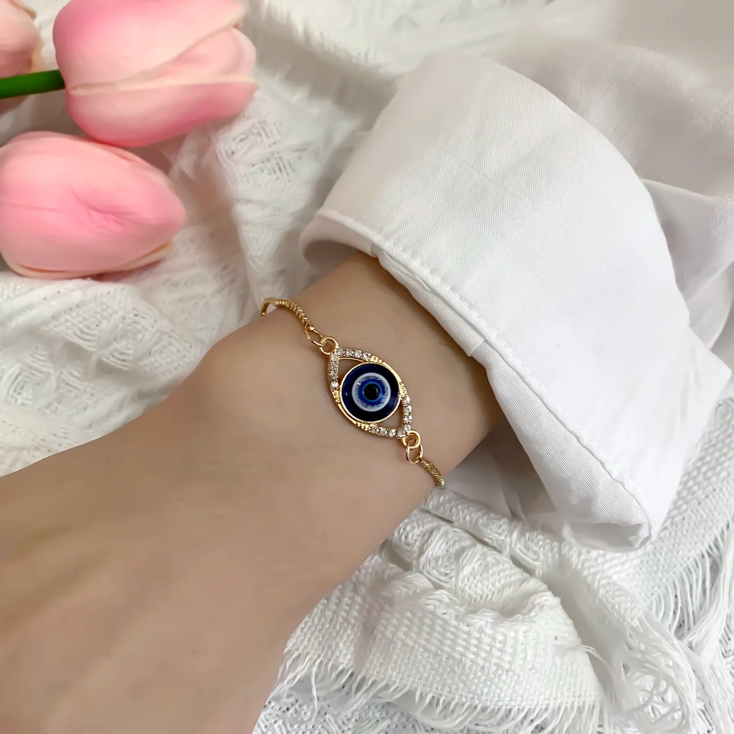 EFLAVOUR™ Blue Evil Eye Bracelet For Women